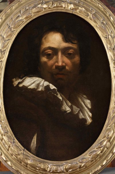 Auto-retrato. de Simon Vouet