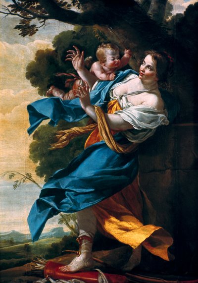 O amor que é vingado, século XVII. de Simon Vouet