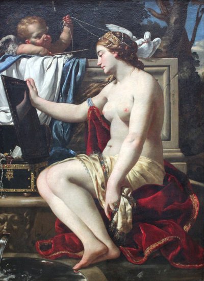 O banheiro de Vênus de Simon Vouet