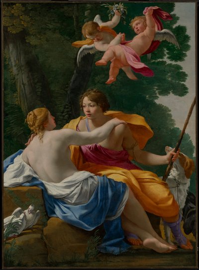 Venus und Adonis de Simon Vouet