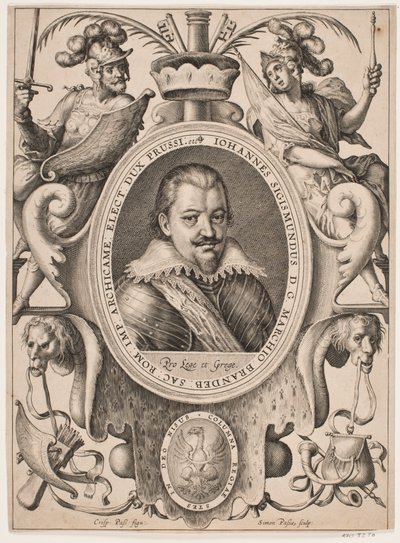 Eleitor Johan Sigismundo de Brandemburgo de Simon de Pas