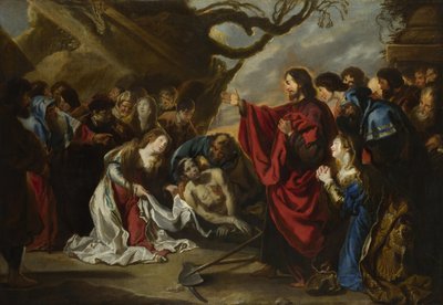 A ressurreição de Lázaro de Simon de Vos