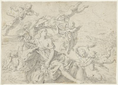 Roubo da Europa de Simone Cantarini