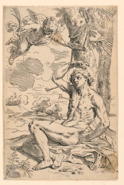 São Sebastião de Simone Cantarini