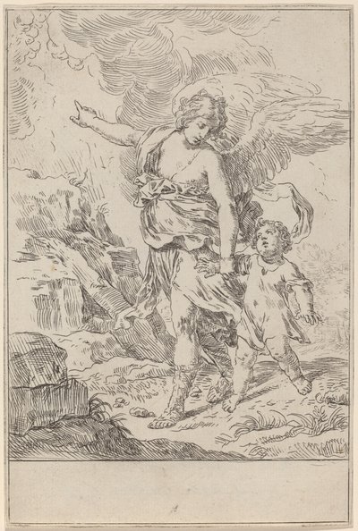 O anjo da guarda de Simone Cantarini