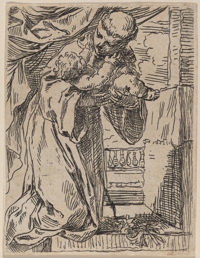 O Pequeno Santo Antônio de Pádua de Simone Cantarini