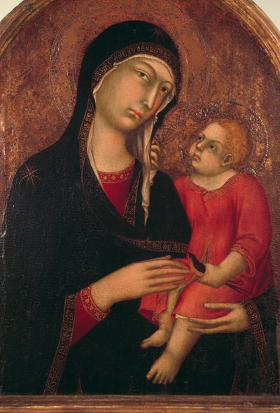 A Madonna e a Criança de Simone Martini