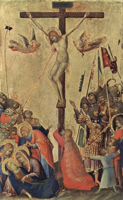 Políptico de Orsini: Crucificação de Simone Martini