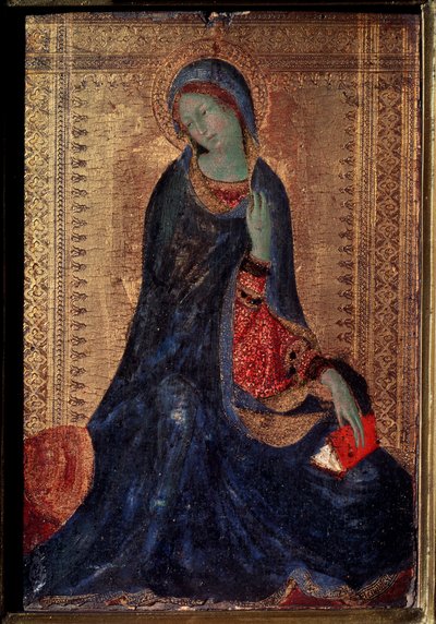 Anunciador da Virgem, c1340-c1344 de Simone Martini