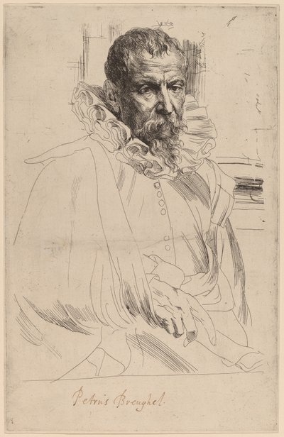 Pieter Bruegel, o Jovem de Sir Anthony van Dyck