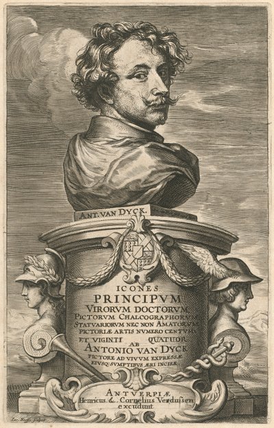 Auto-retrato de Sir Anthony van Dyck and Jacobus Neeffs