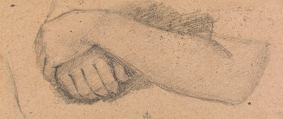 Braços da Menina de Pé no Centro de Sir David Wilkie