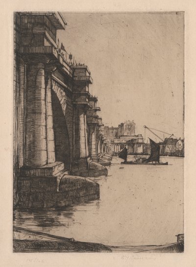 R. 296. Ponte Waterloo, nº 2 de Sir David Young Cameron