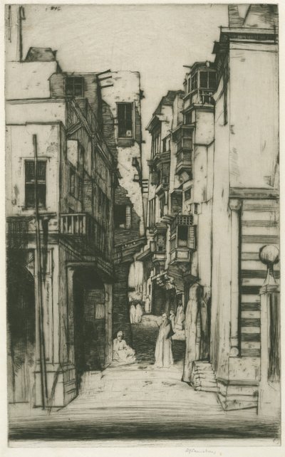 Rua no Cairo de Sir David Young Cameron