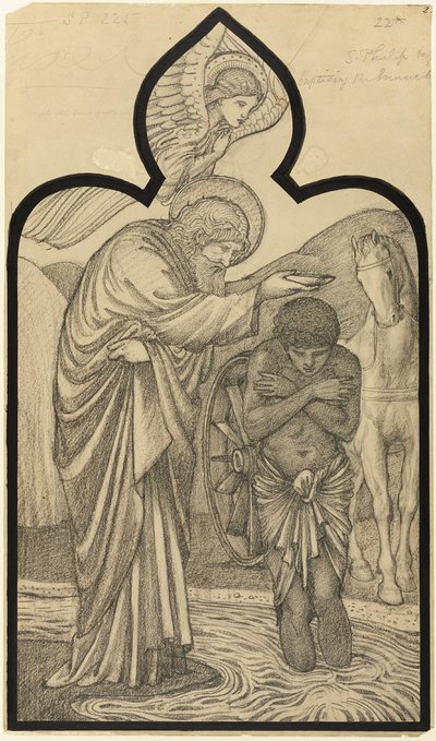 São Filipe Batizando o Eunuco de Sir Edward Burne Jones