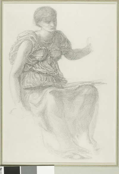 Estudo para Um dos Destinos de Sir Edward Burne Jones