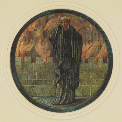 Lágrimas de Helena. O Livro das Flores, 1882-1898. de Sir Edward Coley Burne Jones