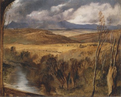 Uma Paisagem das Terras Altas de Sir Edwin Henry Landseer