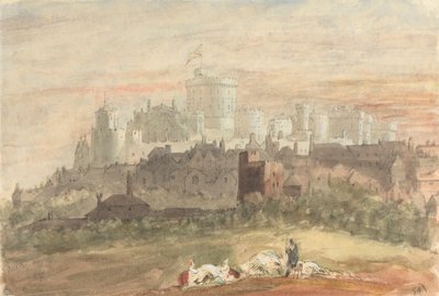 Um Capriccio do Castelo de Windsor de Sir George Hayter