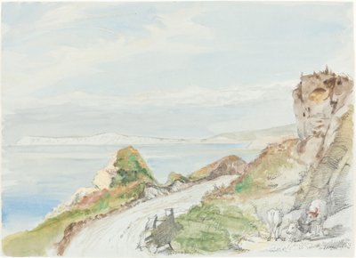 Baía de água doce, Ilha de Wight de Sir George Hayter