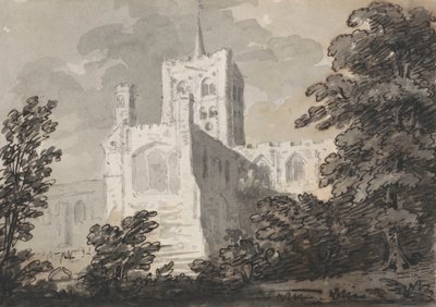 Igreja da Abadia em St. Albans de Sir George Howland Beaumont seventh Baronet