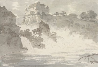 Quedas em Schaffhausen de Sir George Howland Beaumont seventh Baronet