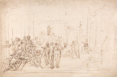 Apollo e as Musas de Sir James Thornhill
