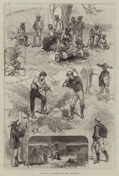 Esboços no Far West americano de Sir John Charles Robinson