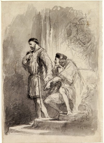 Rei Ricardo III, c1856-c1859 de Sir John Gilbert