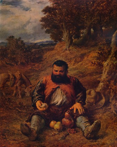 Sancho Panza, 1859, 1935 de Sir John Gilbert
