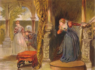 Não suspiro mais, senhoras, suspiro não mais, c1875 de Sir John Gilbert