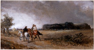 Winchelsea, East Sussex, 1865 de Sir John Gilbert