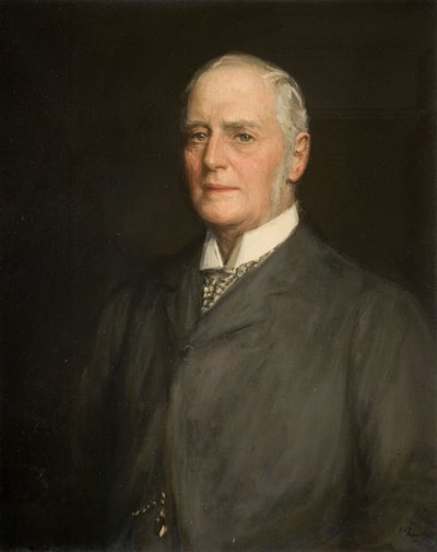 Retrato do vereador The Rt Hon William Kenrick, 1907. de Sir John Lavery