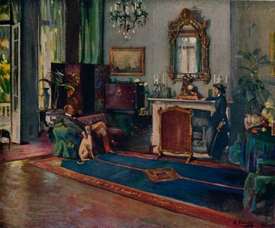 O Galgo, 1910, 1914 de Sir John Lavery