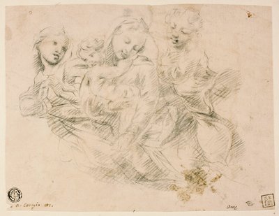 Nossa Senhora e o Menino com dois anjos de Sir Joshua Reynolds