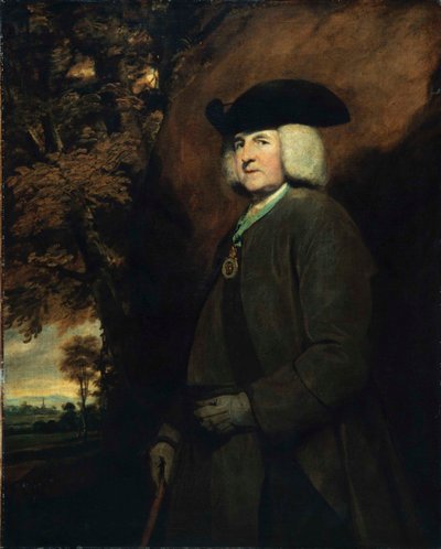 Retrato de Richard Robinson, 1º Barão Rokeby 1708-1794, Arcebispo de Armagh, 1771-1775. de Sir Joshua Reynolds