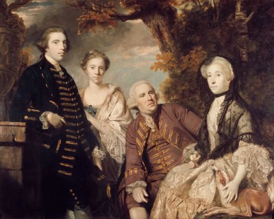 A Família Roffey, 1765. de Sir Joshua Reynolds