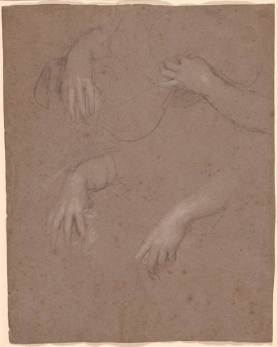 Desenhos de Mãos de Sir Peter Lely