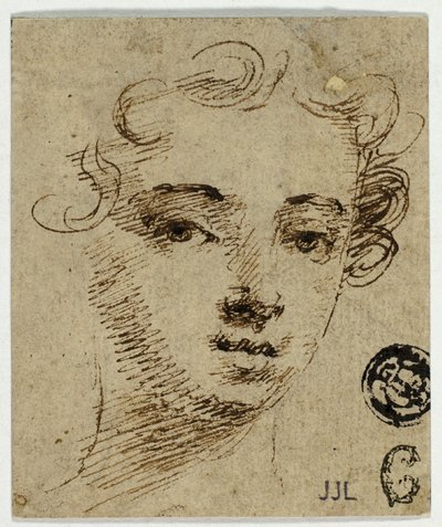 Chefe de Mulher Jovem de Sir Peter Lely