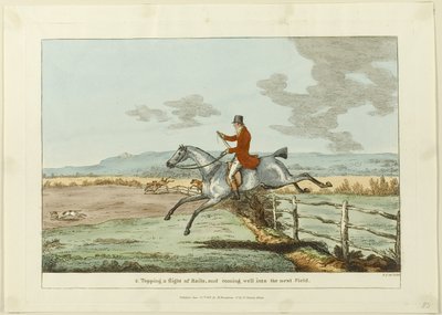 Ultrapassar uma linha de carris e chegar bem ao campo seguinte, prato dois de Realizações indispensáveis de Sir Robert Frankland