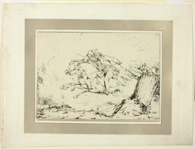 Charge, da primeira edição de Espécimes de Poliautografia de Sir Robert Ker Porter