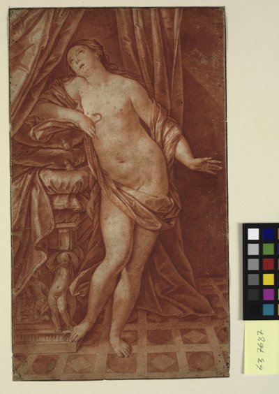 Morte de Cleópatra, após uma pintura de Guido Reni de Sir Robert Strange