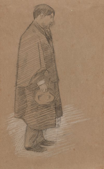 Retrato de um Charles Conder de Sir William Rothenstein