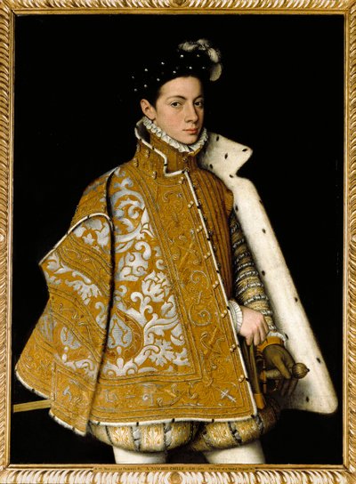 Retrato de Alexandre Farnese (Alessandro Farnese de Sofonisba Anguissola