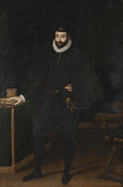 Retrato do Grão-Duque da Toscana Francesco I de Medici 1541-1587 de Sofonisba Anguissola