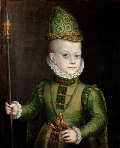 Retrato de um rapaz na corte espanhola de Sofonisba Anguissola