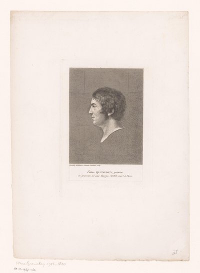 Portret de Edme Quenedey de Soliman Lieutaud