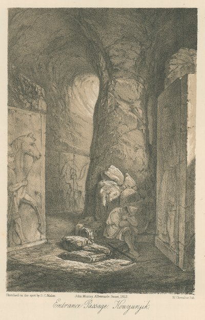 Passagem de entrada, Kouyunjik de Solomon Caesar Malan