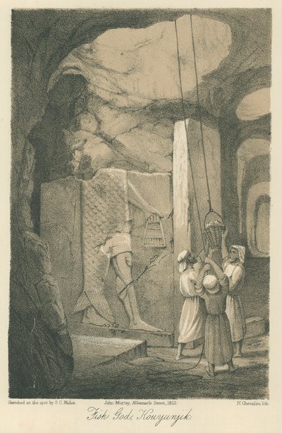 Deus dos peixes, Kouyunjik de Solomon Caesar Malan