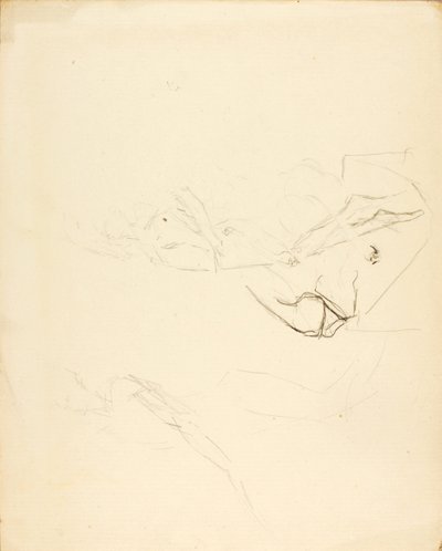 Esboços de figuras de Solon H. Borglum